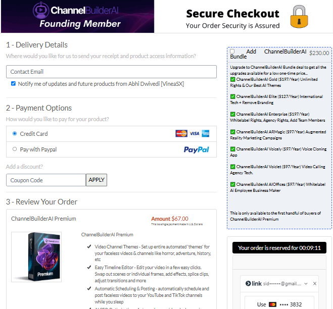 channel-builder-ai-secure-Checkout 